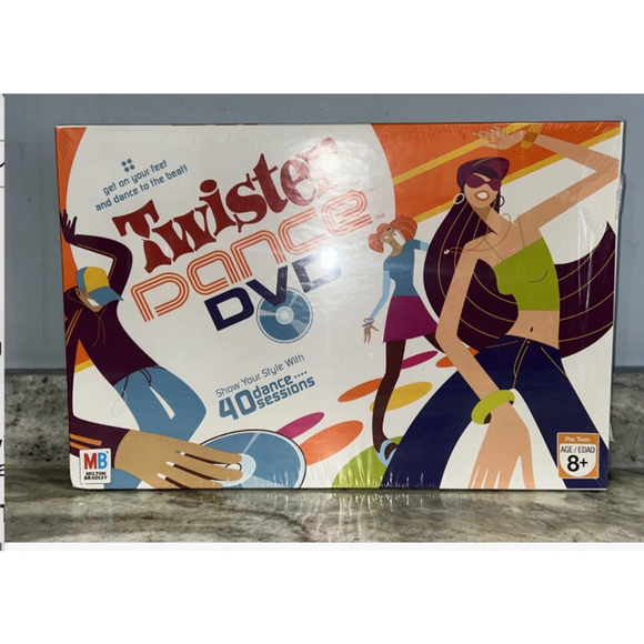 Milton Bradley Other - 2006 Milton Bradley Twister Dance DVD Game 2-4Players Ages 8 & Up Complete